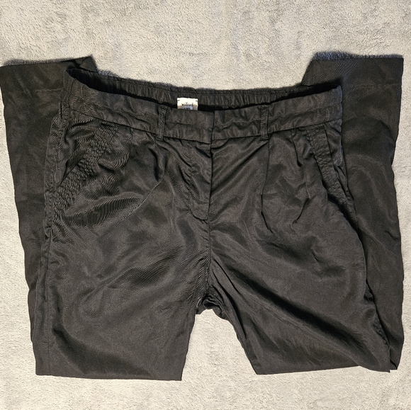 Wilfred Aritzia Black Trouser Ankle Pleated Pants Size 8 - Picture 2 of 9